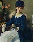 An Elegent Woman by Fernand Toussaint